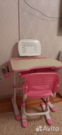 Детский стол и стул для школьника
