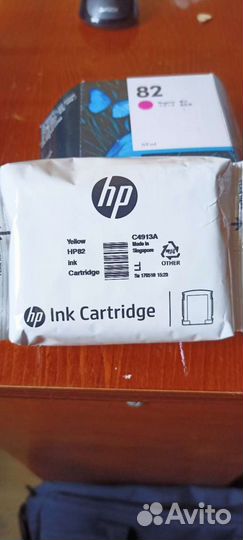 Картриджи hp 82