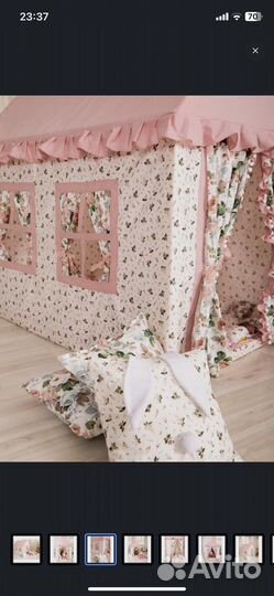 Детский игровой домик из дерева