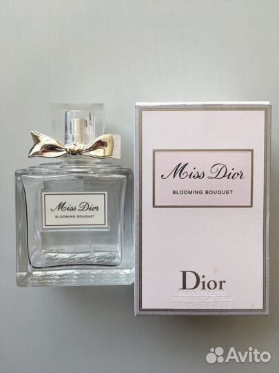 Флакон от духов Miss Dior (пустой) с коробочкой