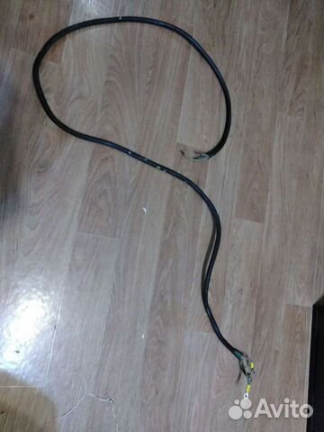 Кабель под электро плиту обжатый,1,8м