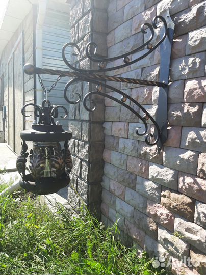 Фонарные столбы светильники уличные арт чб 06