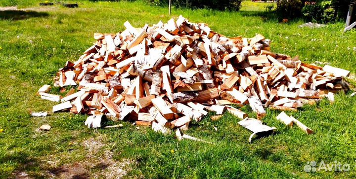 Дрова в укладку