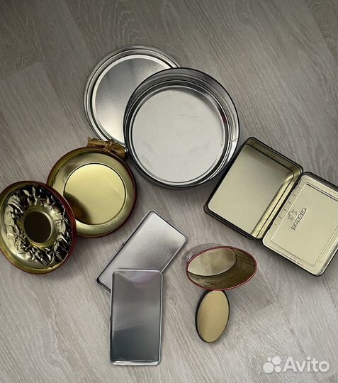 Жестяные коробки