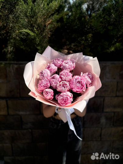 Пионы сара в букете