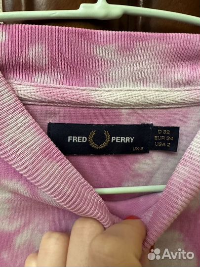 Fred perry свитшот оригинал xs