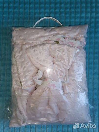 Конверт- одеяло на выписку для девочки, новый