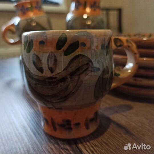 Чайный или кофейный сервиз СССР ретро винтаж