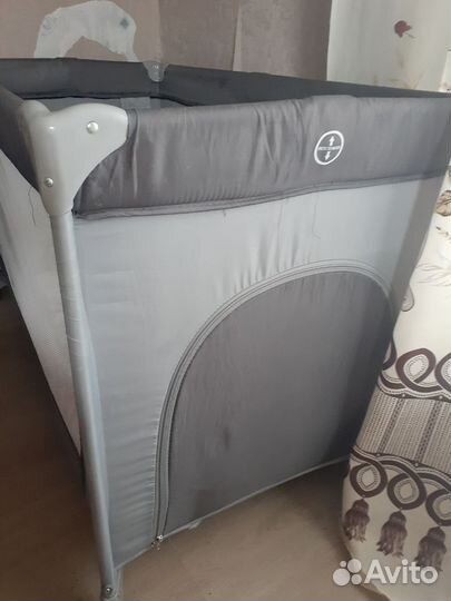 Детская кровать манеж с матрасом