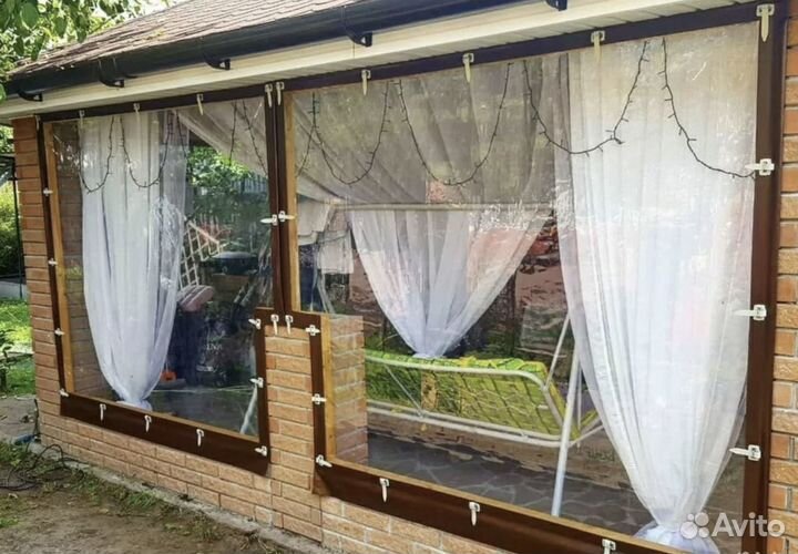 Мягкие окна морозостойкие