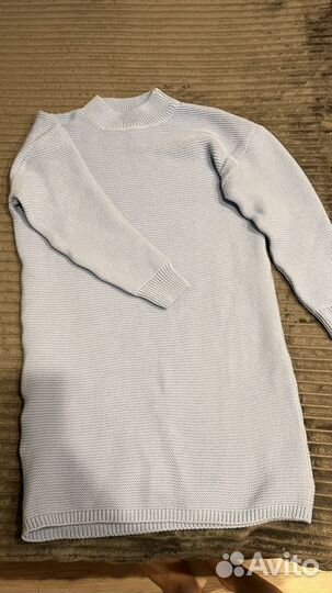 Платье вязаное женское оверсайз