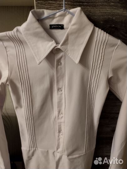 Рубашка для бальных танцев, размер 36