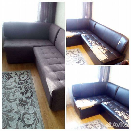 Перетяжка мягкой мебели