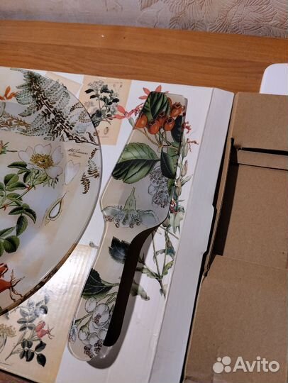 Набор блюдо и лопатка для торта