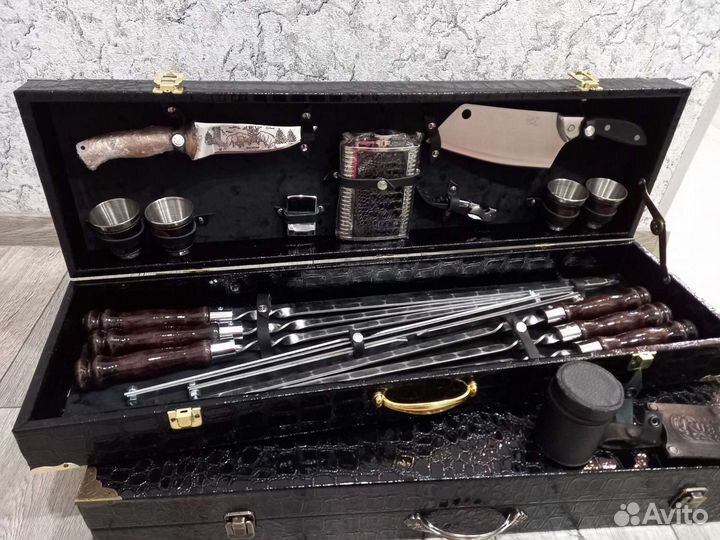 Шампура, шашлычные наборы