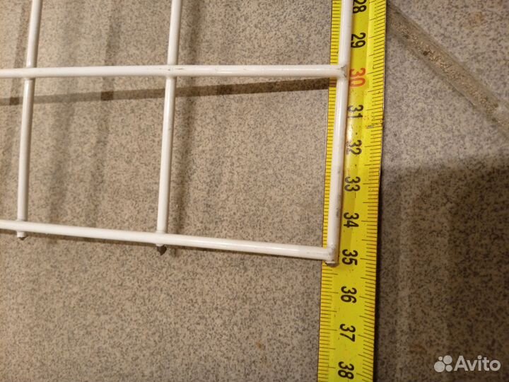 Сетка белая металл 80*35 см