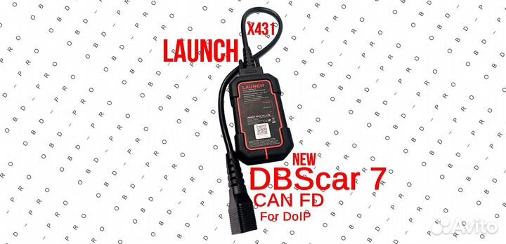 Новый Launch Dbscar 7 CAN FD x431pro 7 Full