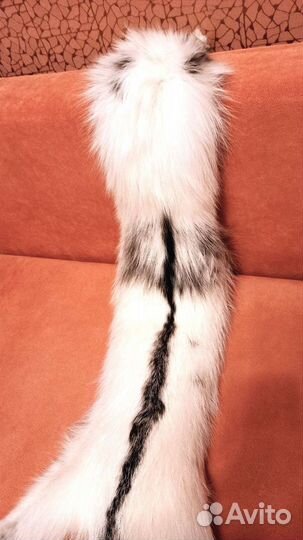 Шкурка белой арктической лисицы