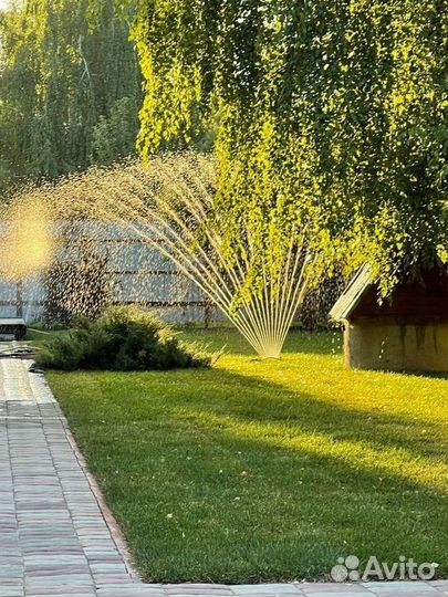 Укладка рулонного газона