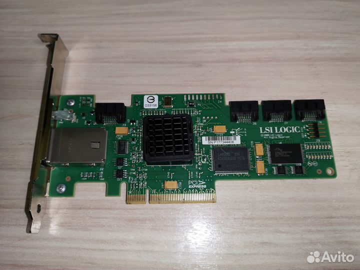 Raid контроллер LSI Logic SAS3444E (25R8071)