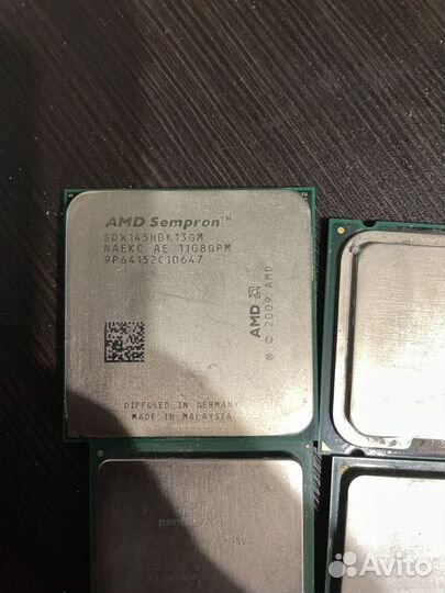 Процессоры AMD Pentium