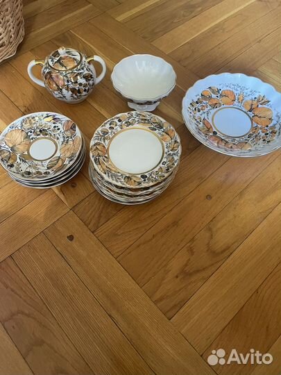 Сервиз чайный Золотая осень
