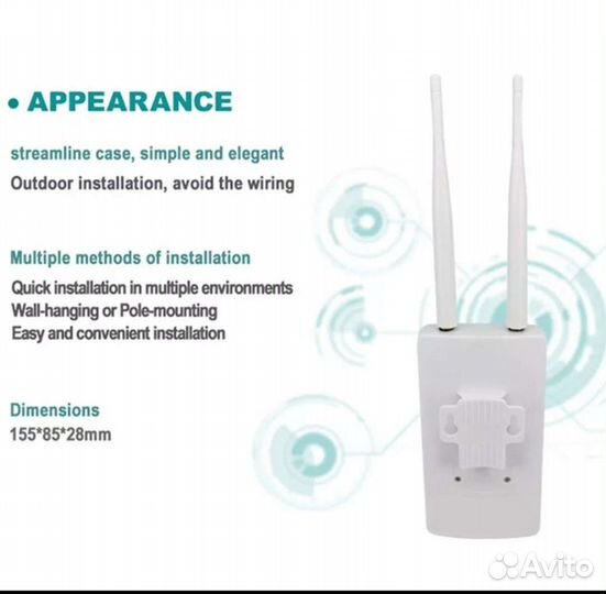 4g LTE WI FI роутер для дачи и авто