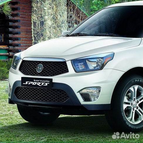 Бампер передний в цвет Ssang Yong Actyon Sports 2
