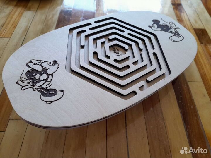 Баланс борд с лабиринтом