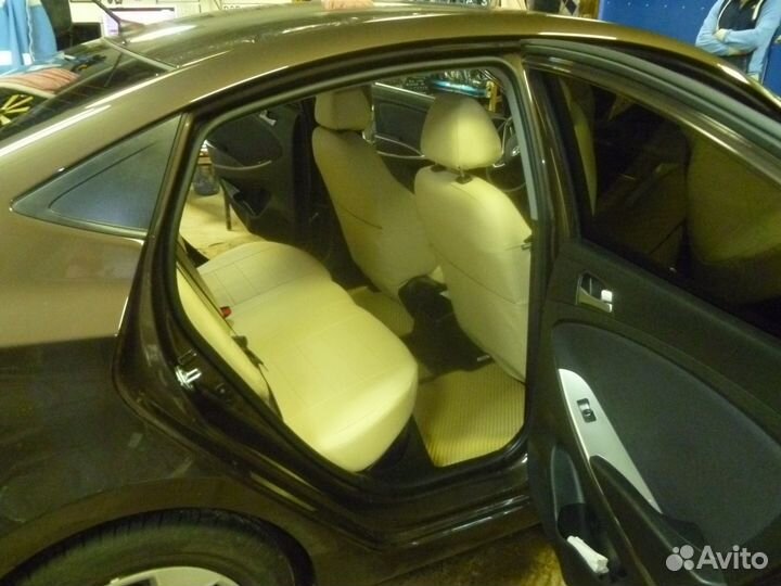 Авточехлы для Hyundai Accent седан (1999+)