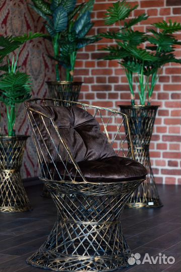 Плетеная мебель для ресторанов и кафе