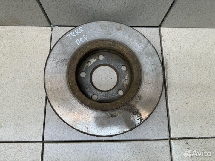 Диск тормозной передний вентилируемый правый