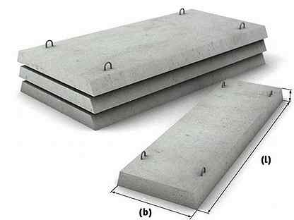 Плиты перекрытия лотков П 5д-8