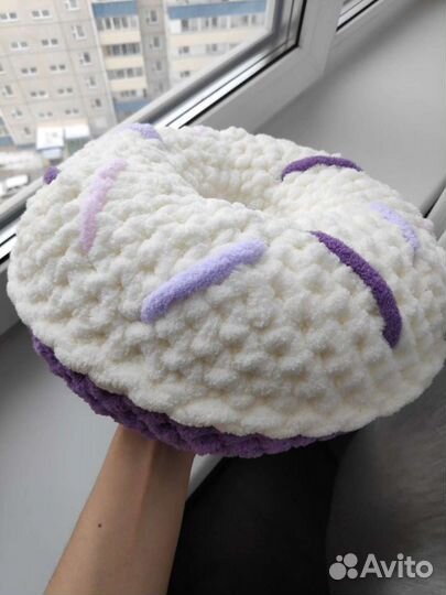 Подушка декоративная-пончик