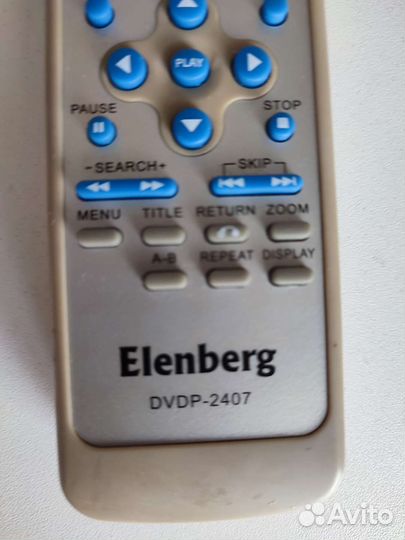 Пульт ду elenberg dvd-2407