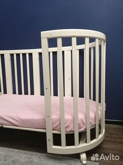 Детская кроватка трансформер Ellipse Bed