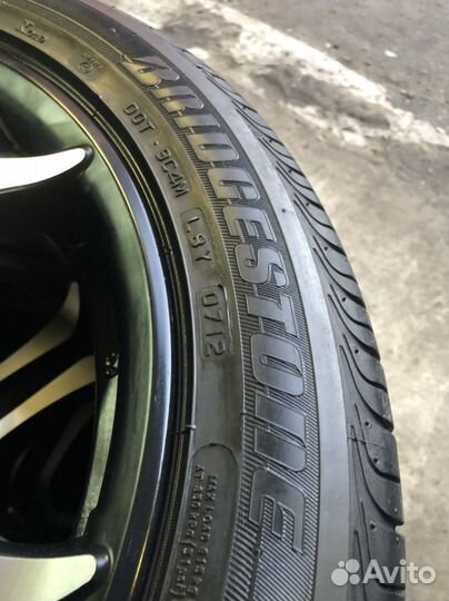 Комплект летних колес R17 на mitsubishi lancer 10