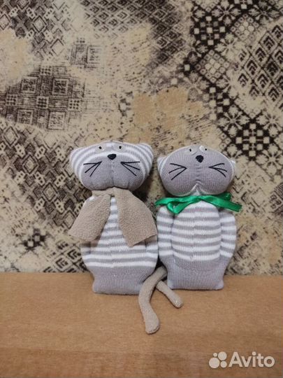 Котики из носочков