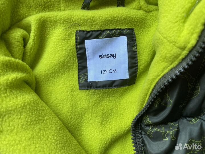 Детская куртка 122 sinsay