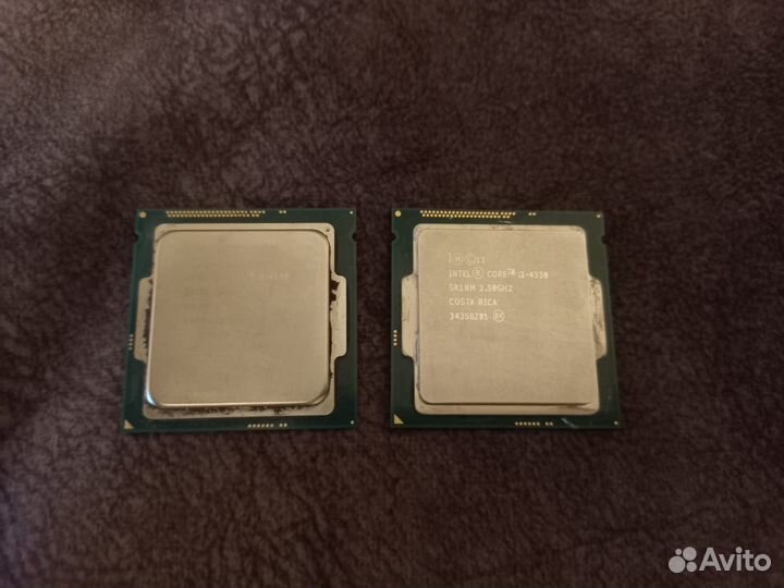 Процессоры i3 4160 и i3 4330 на 1150 сокет