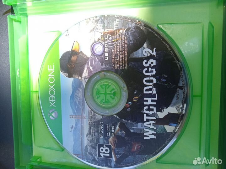 Диск Watch dogs 2 на Xbox One