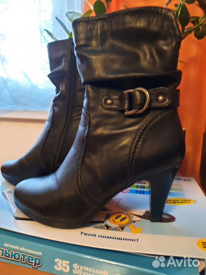 Сапоги осень весна женские