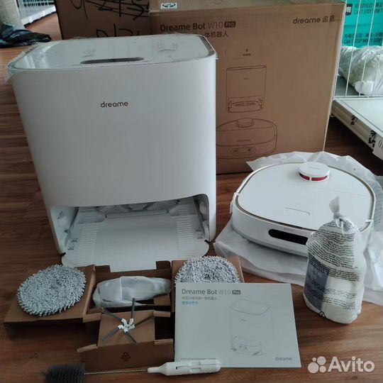 Робот пылесос Dreame w10 pro