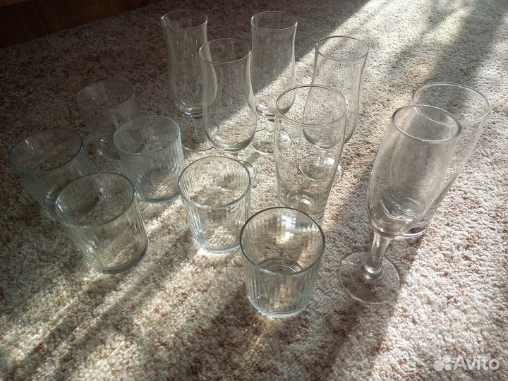 Продам бокалы в ассортименте