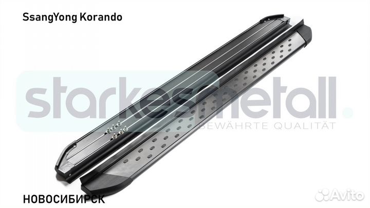 Подножки SsangYong Korando Village