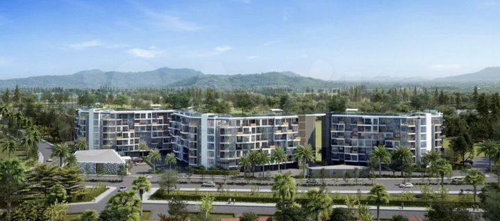 Квартира-студия, 30 м² (Таиланд)