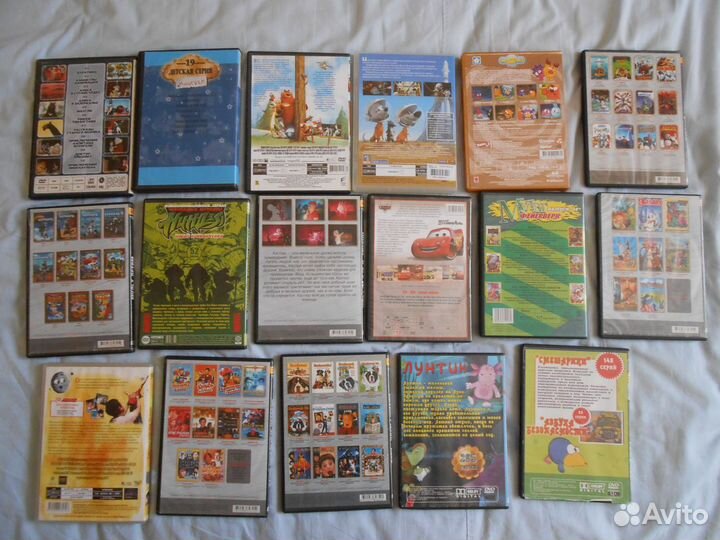 Новое и б/у - мультфильмы и детские фильмы DVD
