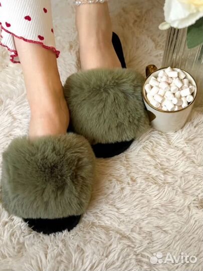 Женские домашние тапочки