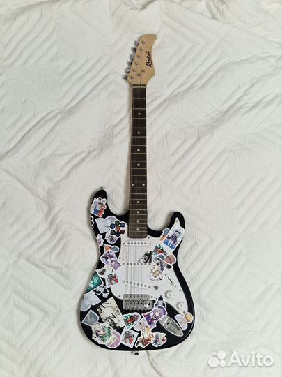 Электрогитара и процессор mooer ge 100