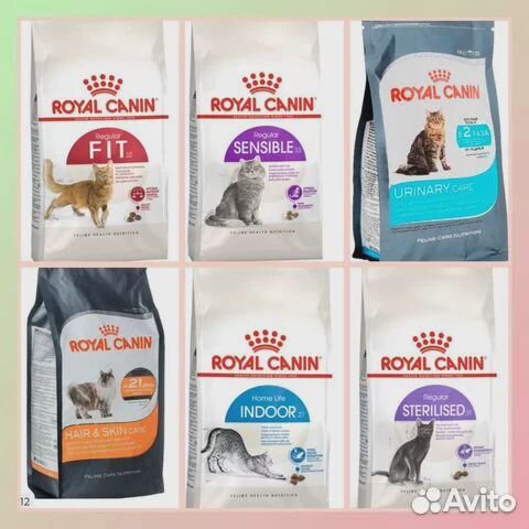 Корм royal canin роял канин 4 кг для кошек разный
